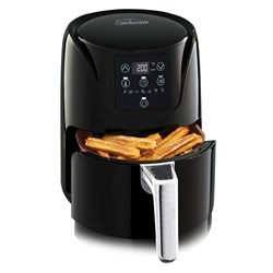 Sunbeam Copper Infused DuraCeramic Air Fryer 4 Litre Black