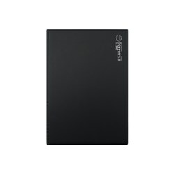 Upward 2027 9421 Black A4 Standard Week To View Diary