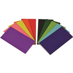 Rainbow Flash Card 290gsm 203mmx102mm Coloured Assorted