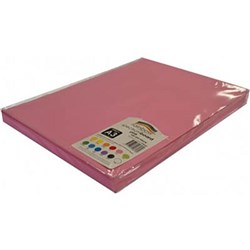 Rainbow A3 Pink 220gsm Spectrum Board