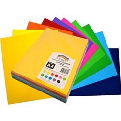 Spectrum Board A4 Asst 200gsm 100Pk