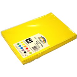 Rainbow A4 Yellow 220gsm Spectrum Board