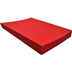 Rainbow Spectrum Board 510mmX640mm 220gms Red 100 Sheets