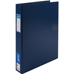 Bantex Blue A3 2D Ring 38mm Portrait PVC Binder