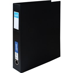 Bantex A3 2D 65mm Black Portrait Binder