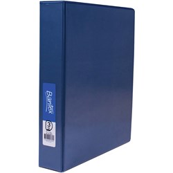 Bantex Insert Binder Standard A4 3D Ring 38mm Blue