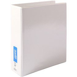 A4 2 D Ring 65mm White Insert Binder