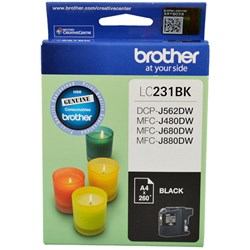 Brother LC-231 Black Ink Cartridge