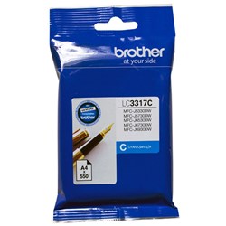 Brother LC-3317 Cyan Ink Cartridge