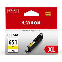 Canon CLI-651XL Yellow Ink Cartridge