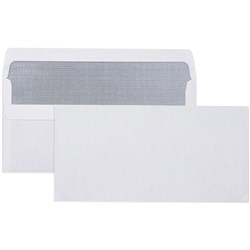 Cumberland DL 110x220mm Plain Secretive Press Seal Envelopes