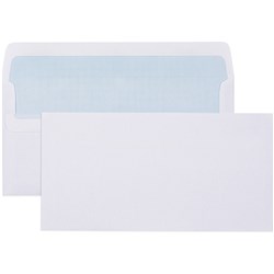 Cumberland DLX 120x235mm Plain Secretive Press Seal Envelopes