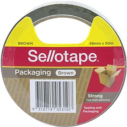 Sellotape 767 Packaging Tape 48mmx50M Brown