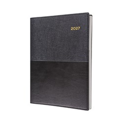 Collins 2027 Vanessa 145 A4 Day To Page Black Diary