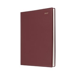 Collins 2027 Belmont 147 A4 Day To Page Burgundy Diary