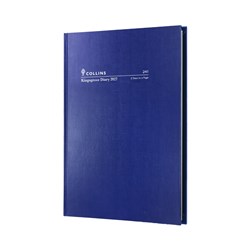 Collins 2027 Kingsgrove 241 A4 2 Days To Page Blue Diary