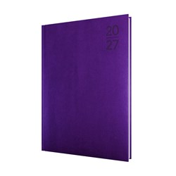 Debden 2027 Silhouette Diary A4 Day to Page Lilac