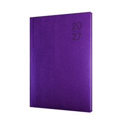 Debden 2027 Silhouette A5 Week To View Purple Diary