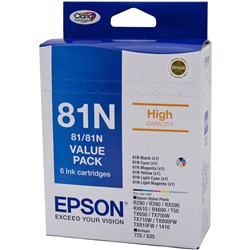 Epson 81N Ink Cartridge Value Pack