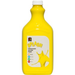 Splash Acrylic Paint - 2L - Sunshine (Yellow)