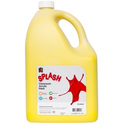 Splash Acrylic Paint - 5L - Sunshine (Yellow)