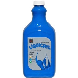 Paint Liquicryl Arcylic Fluorescent Blue 2Lt