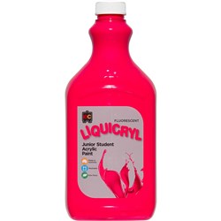 Paint Liquicryl 2 Litre Fluro Pink