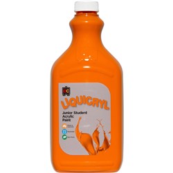 Paint Liquicryl Arcylic Orange 2Lt