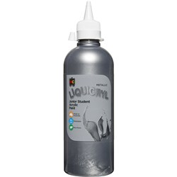 Paint Liquicryl Metallic Silver 500Ml