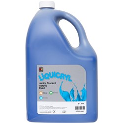 Ec Liquicryl Paint 5 Litre Brilliant Blue