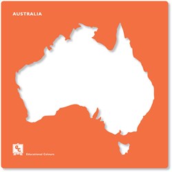 Ec Stencil Australian States 210X210Mm