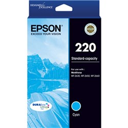 Ink Epson 220 Cyan