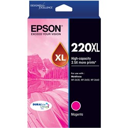 Epson 220XL Hi-yield Magenta Ink Cartridge