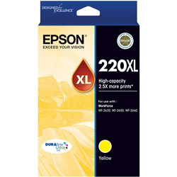 Epson 220XL Hi-yield Yellow Ink Cartridge