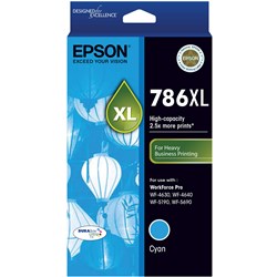 Epson 786XL Cyan Hi-Yield Ink Cartridge