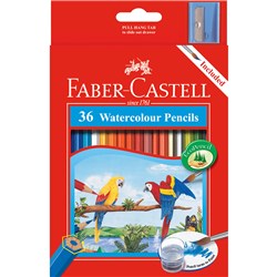 Faber-Castell Watercolor Pencils With Sharpener