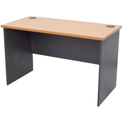 Rapid Worker Open Desk 1500mmWx750mmD Beech and Ironstone