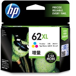 HP 62XL Tri-Colour Ink Cartridge