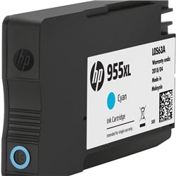 HP 955XL Cyan Ink Cartridge