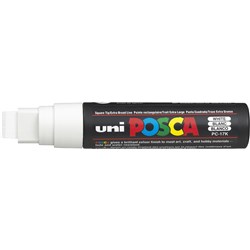 Posca PC-17K White 15mm Extra Broad Chisel Paint Marker