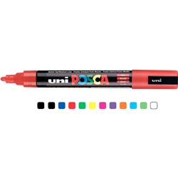 Posca PC-5M Assorted 2.5mm Medium Bullet Paint Markers