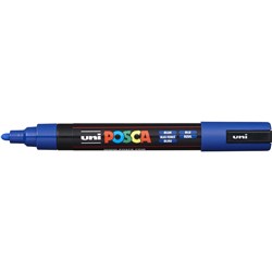 Posca PC-5M Blue 2.5mm Medium Bullet Paint Marker