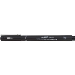 Uniball Unipin 0.2mm Black Drawing Pen