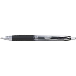 Pen Gel Uniball Rt Signo Umn207-10 Retractable Black Bold 1.0