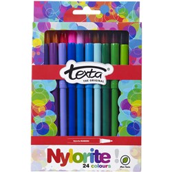 Texta Nylorite 24's Assorted Markers