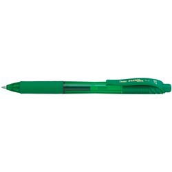 Pentel Energel X Retractable Gel Pen 0.7mm Green