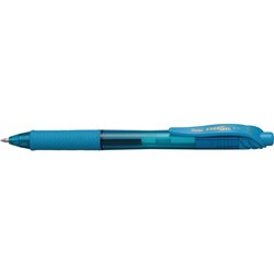 Pentel Energel X Retractable Gel Pen 0.7mm Sky Blue