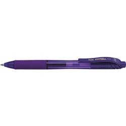 Pentel Energel X Retractable Gel Pen 0.7mm Violet