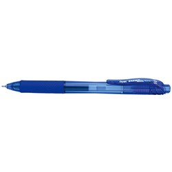 Pentel Energel-X Bln105 Retractable Gel Pen 0.5mm Blue