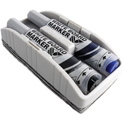 Pentel Maxiflo Pump It Whiteboard Marker 1.6mm Mwl5 Bullet Black & Blue Era